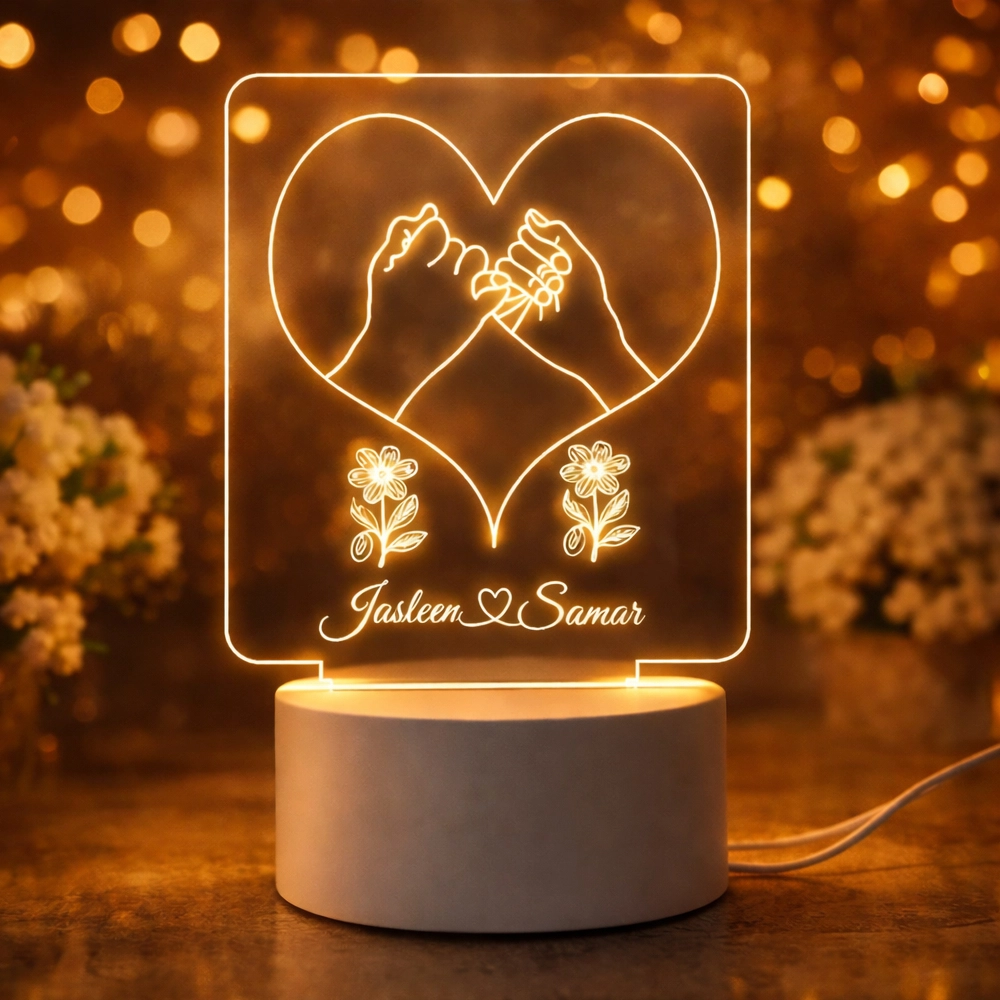 Promise  Couple Lamp 