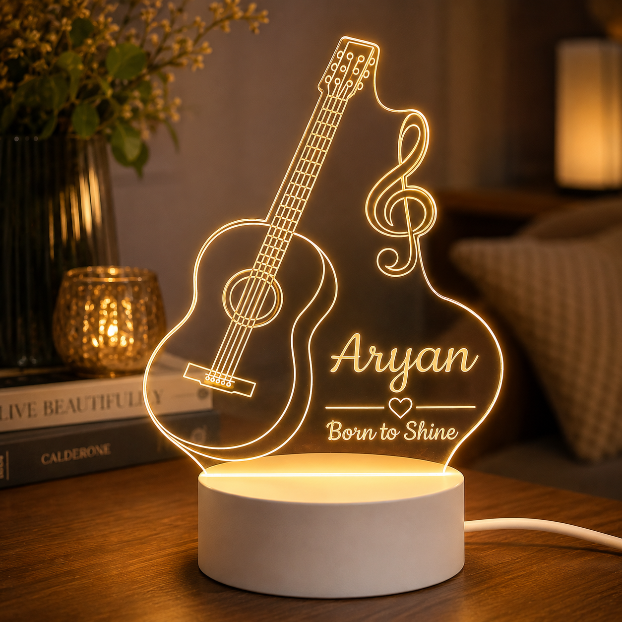 Guitar lamp